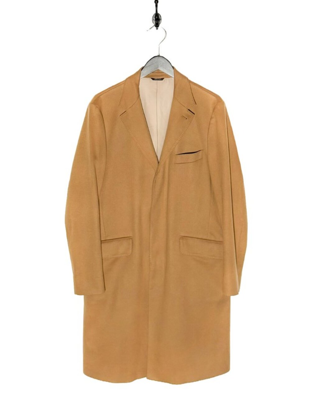 Loro Piana Camel Storm System Cashmere Top Coat
